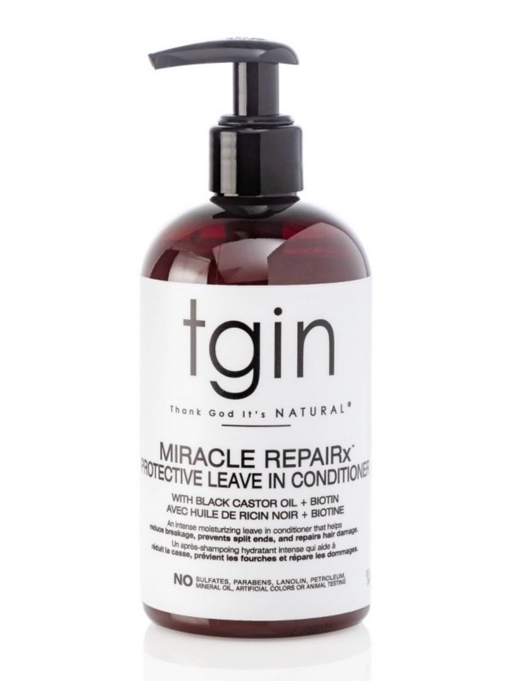 TGIN Miracle RepaiRx Protective Leave-In Conditioner For Curly Hair
12 fl oz New